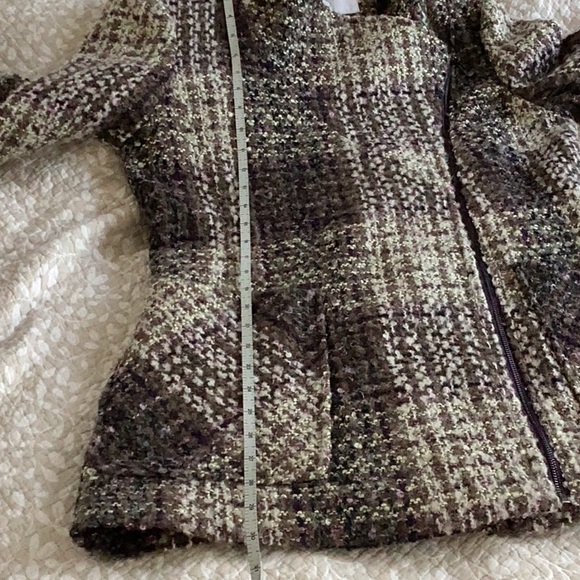 ModCloth Jessica Simpson wool blend zippered car coat, L, used. - Picture 10 of 11